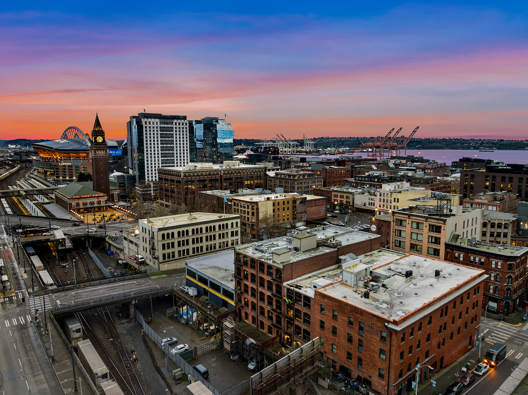The Lofts entrance and streetfront